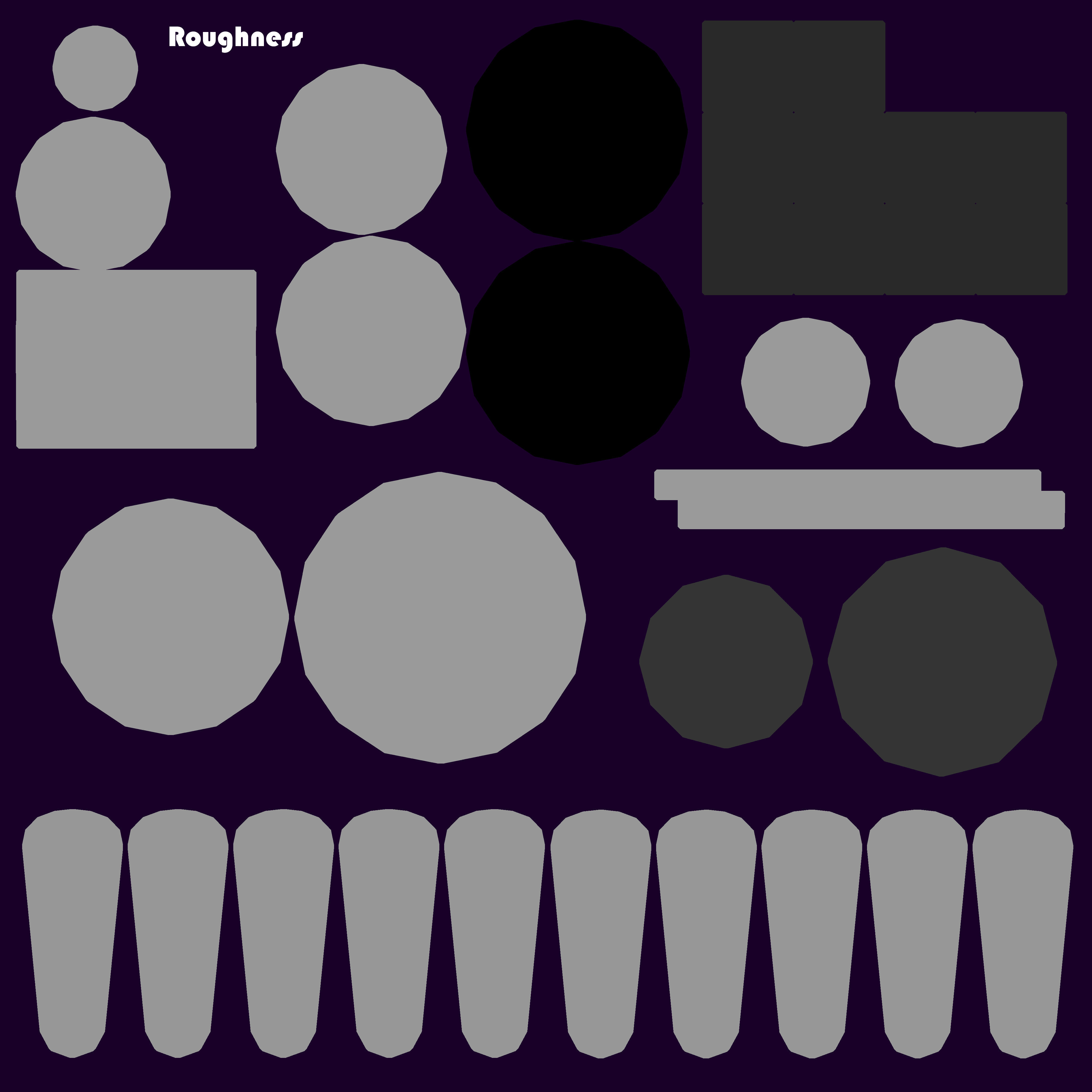 Ceiling Fan 03 Low-poly 3D model_9