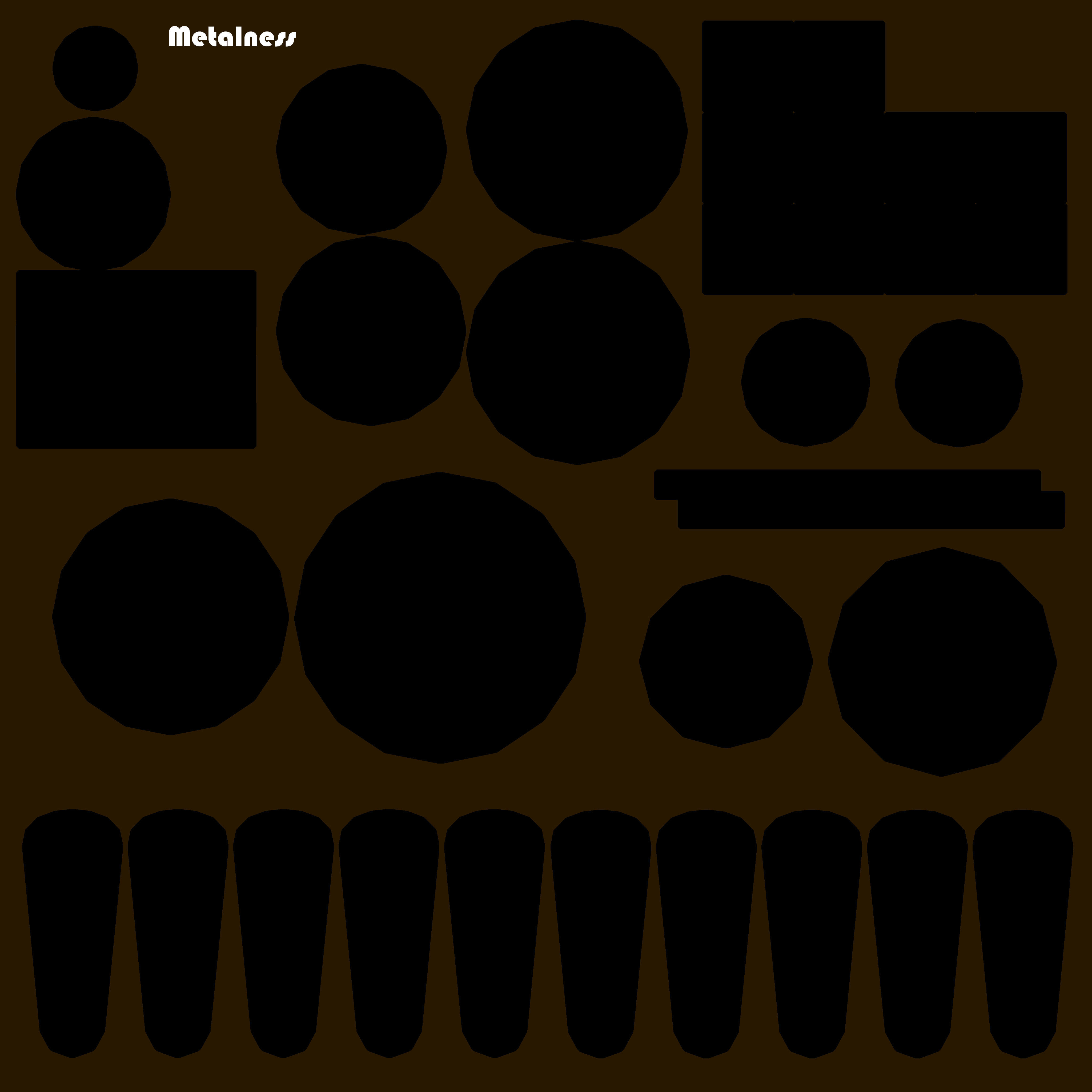 Ceiling Fan 03 Low-poly 3D model_8