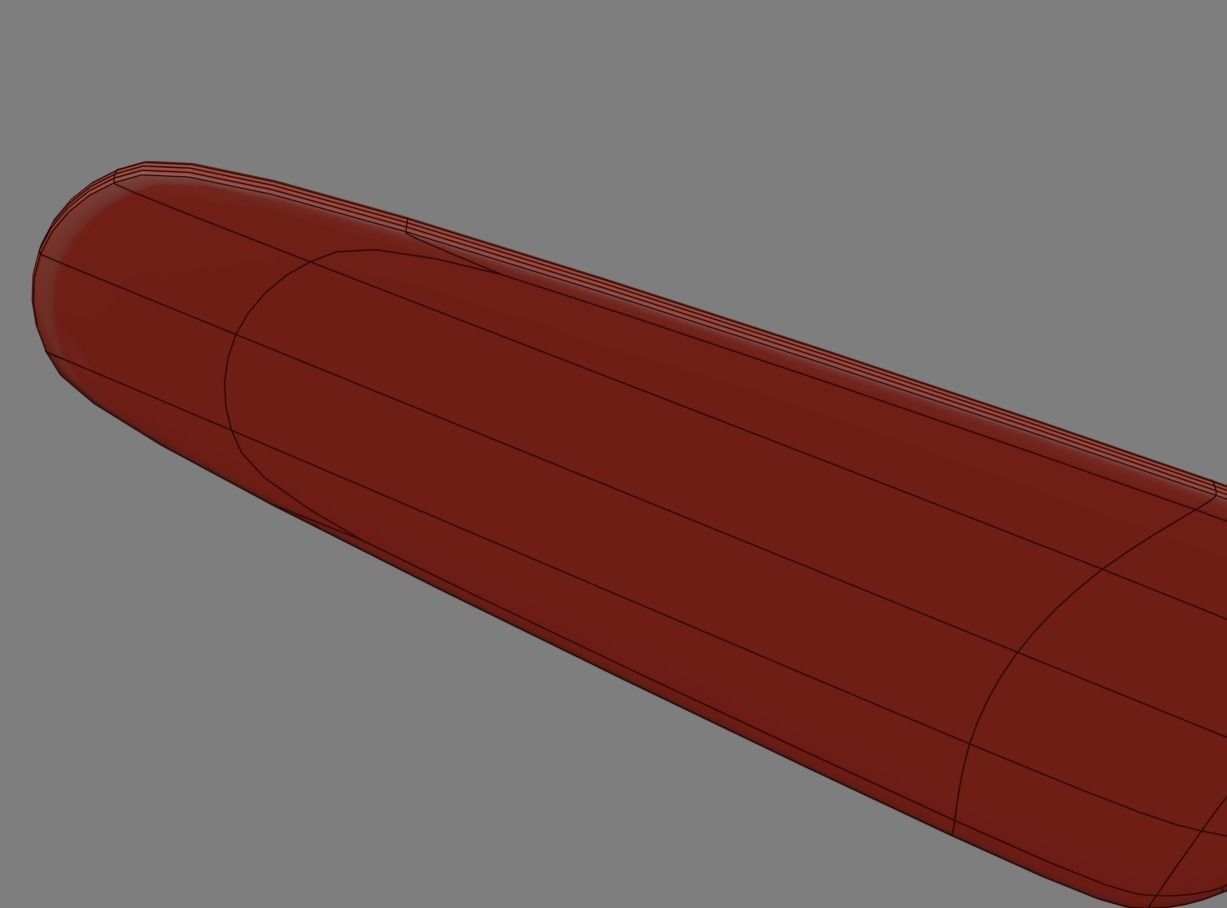 Ceiling Fan 03 Low-poly 3D model_5