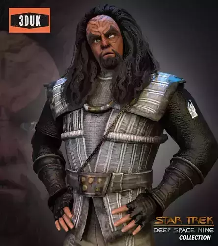 DS9 Martok For G8M 3D model