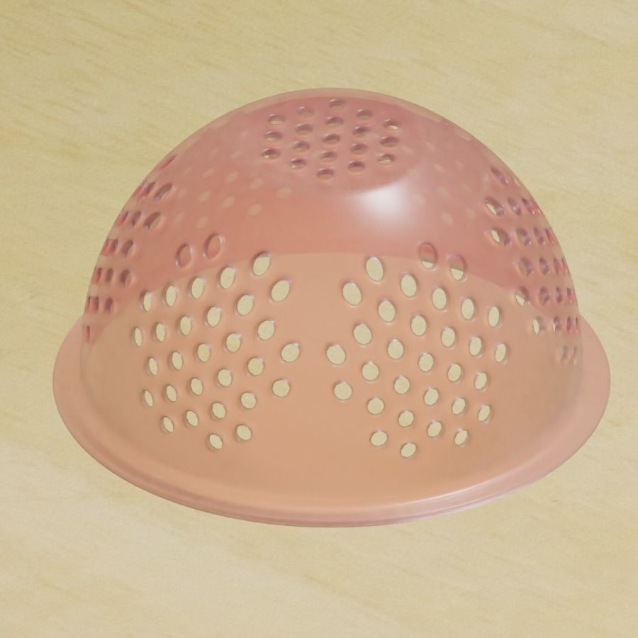 Transparent Strainer Basket 3D model_1