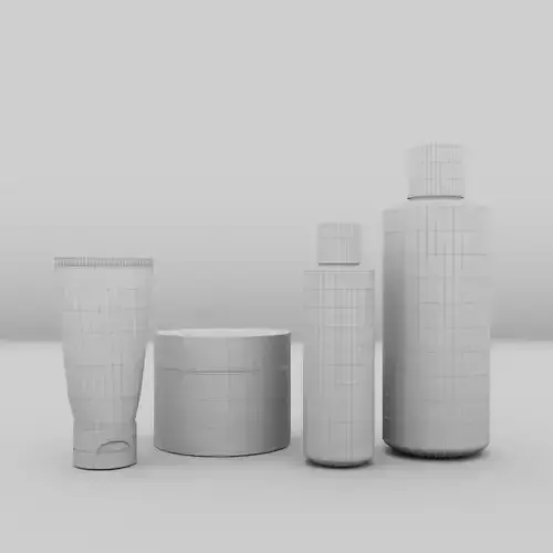 Packages Set 01 - 3D model mockup