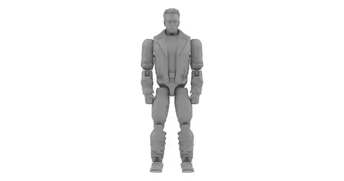 Terminator - ARTICULATED POSEABLE ACTION FIGURE 100mm