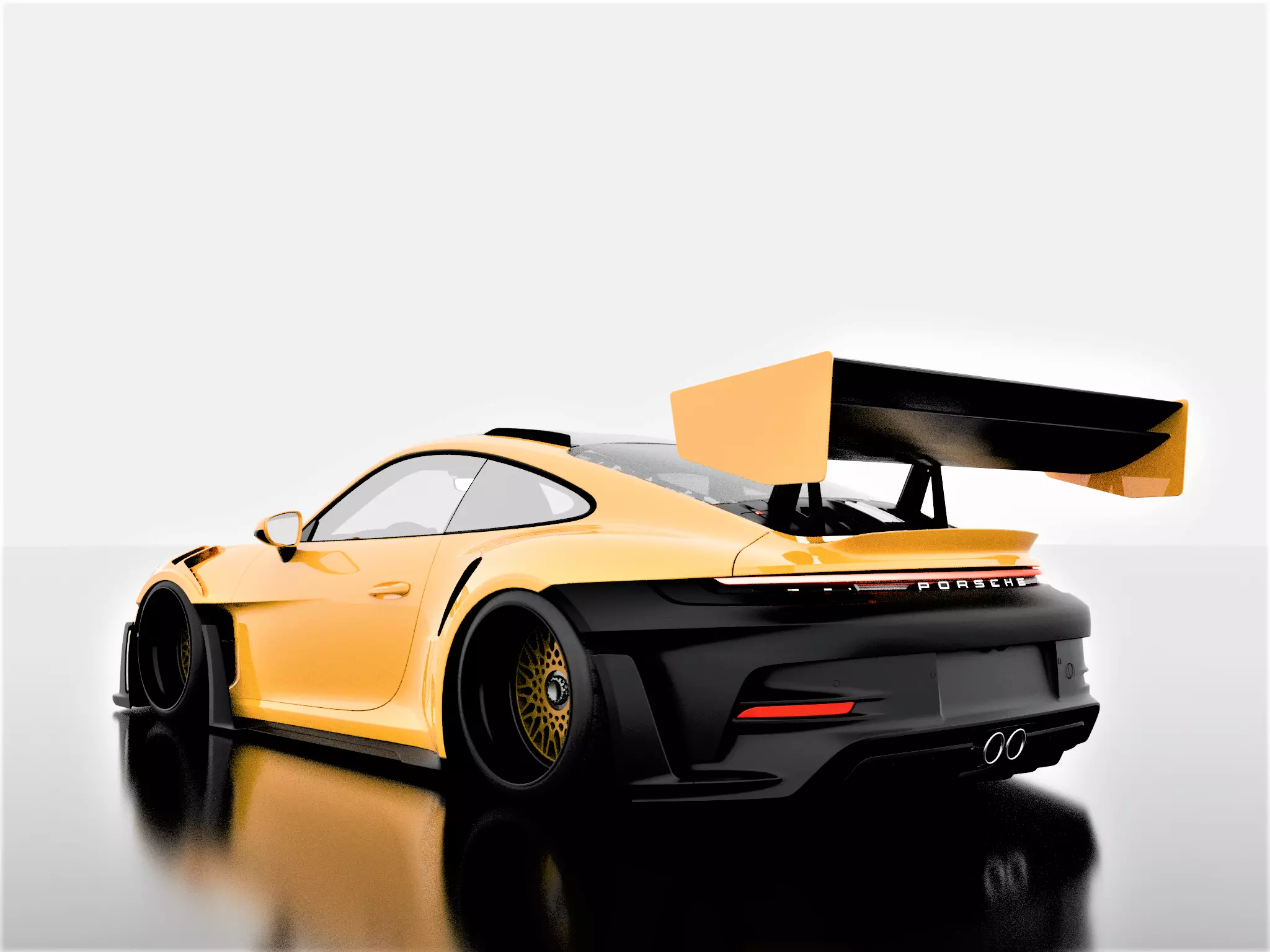 PORSHE 992 GT3 RS 3D model