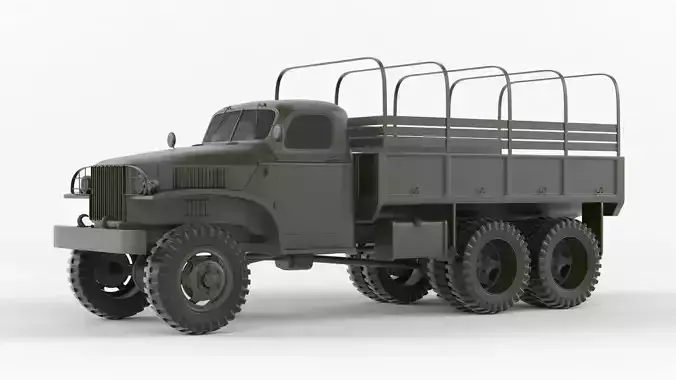 Military Truck 3D model