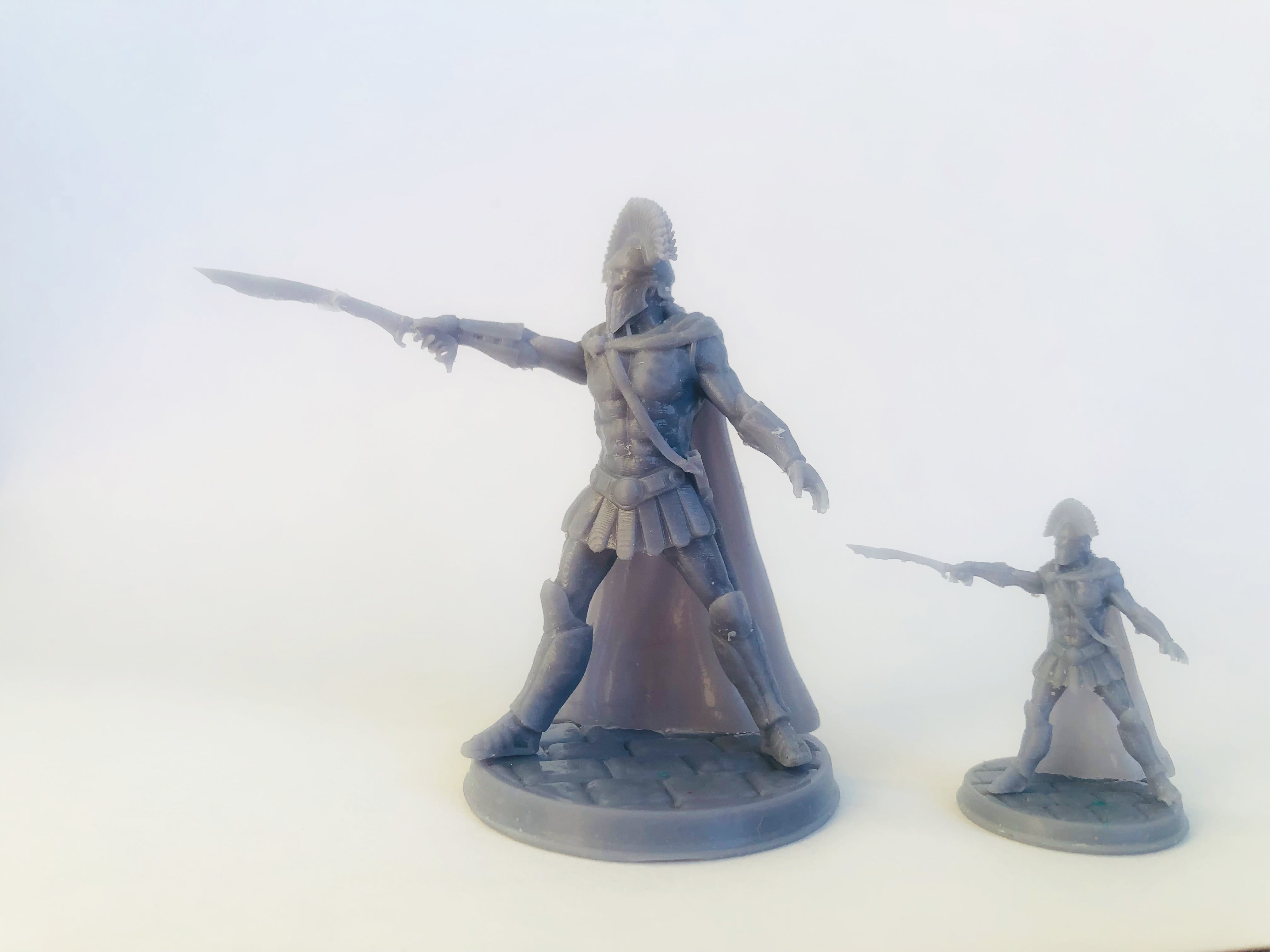 Spartan king 2 general 3D print model_9