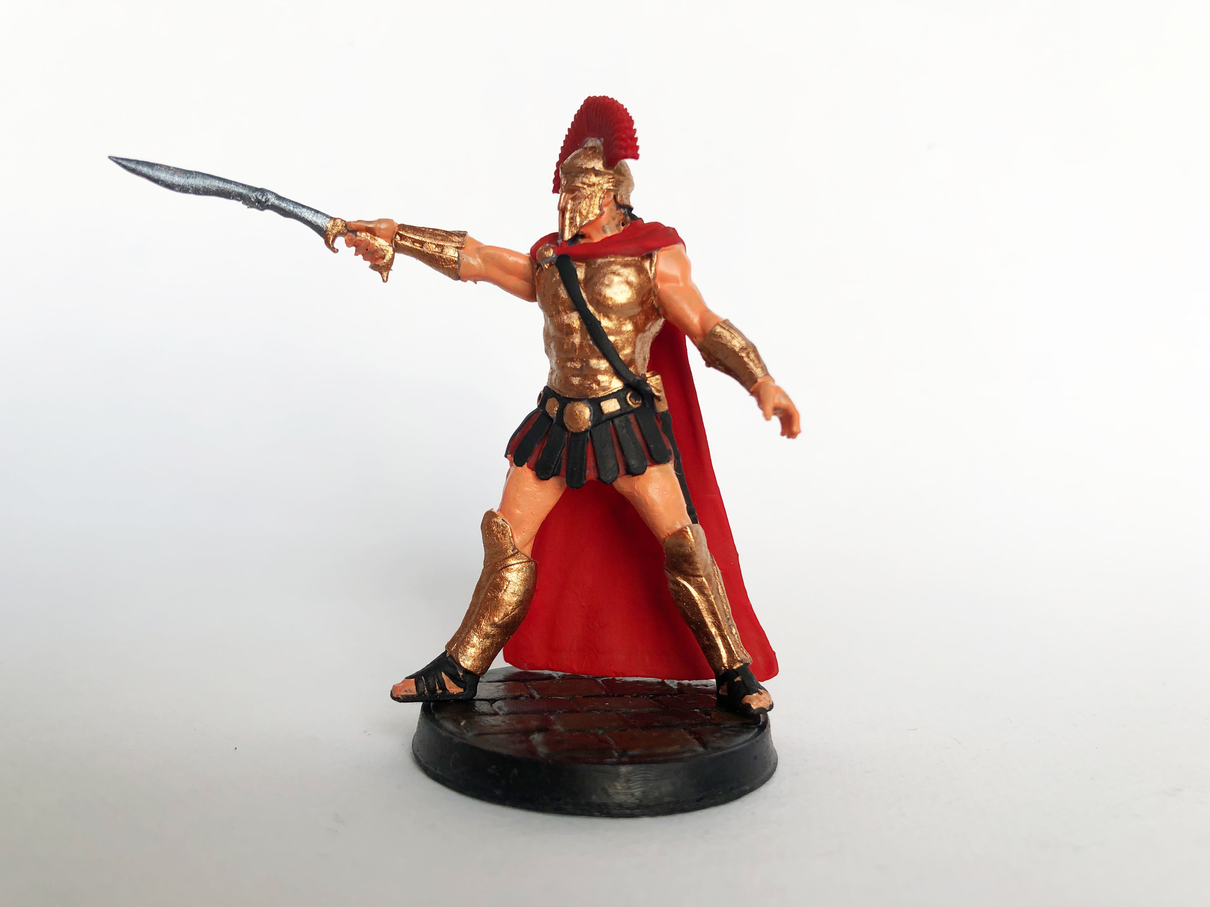 Spartan king 2 general 3D print model_2