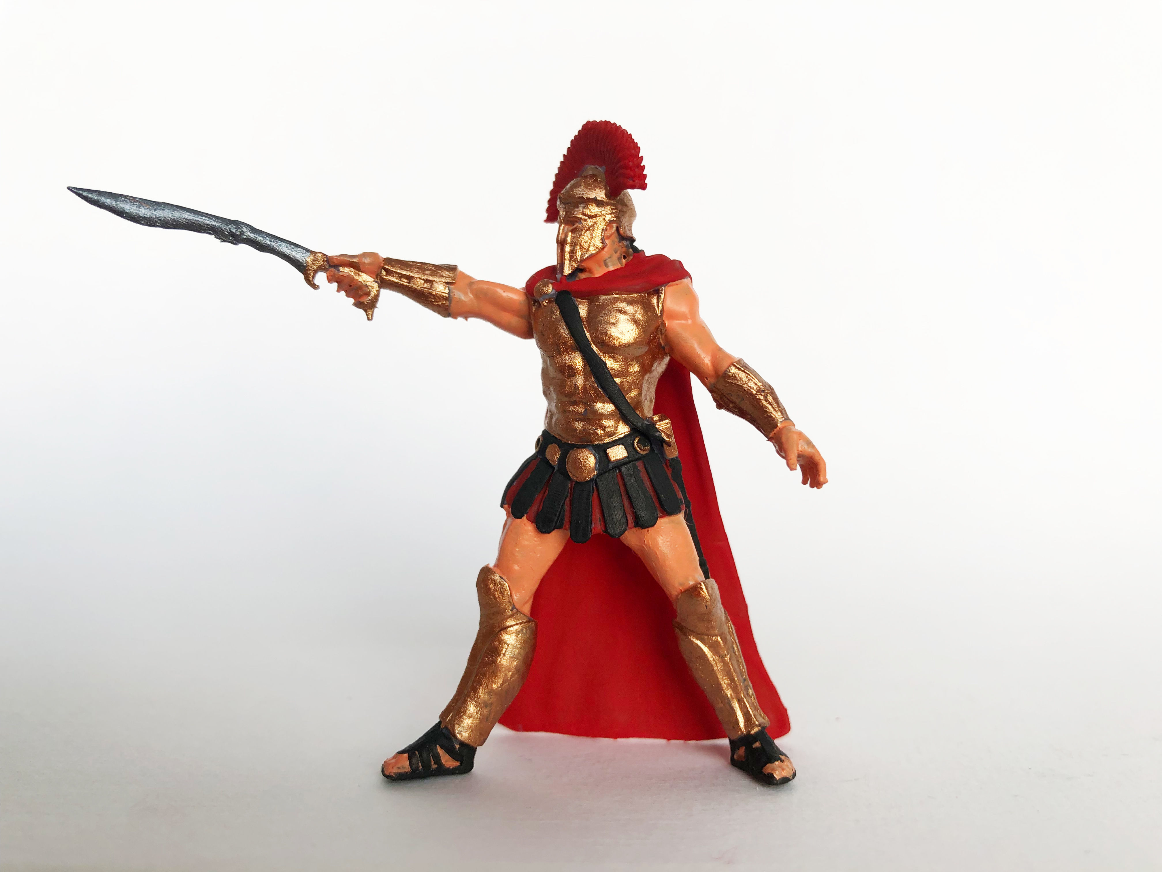 Spartan king 2 general 3D print model_5