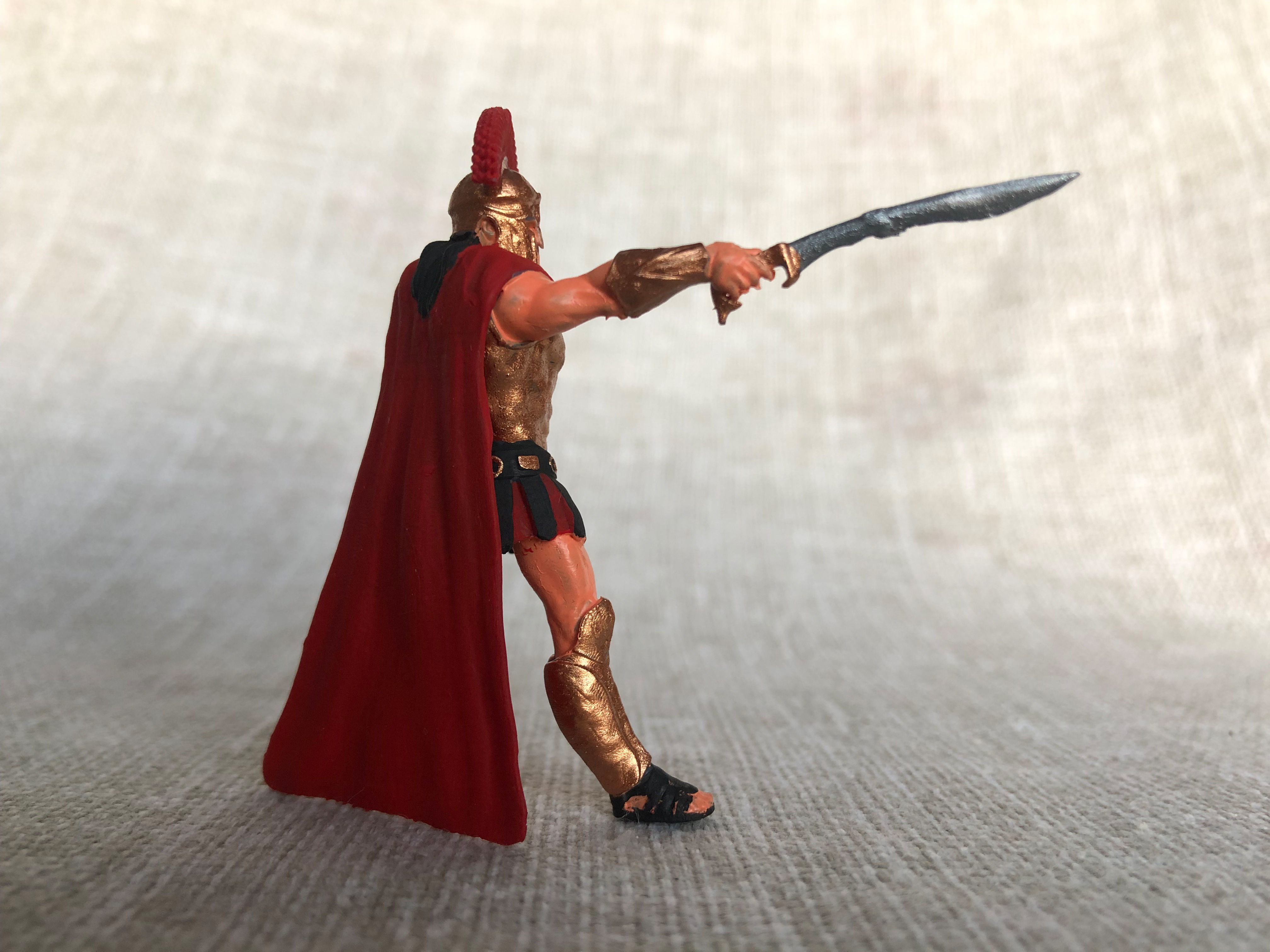 Spartan king 2 general 3D print model_8