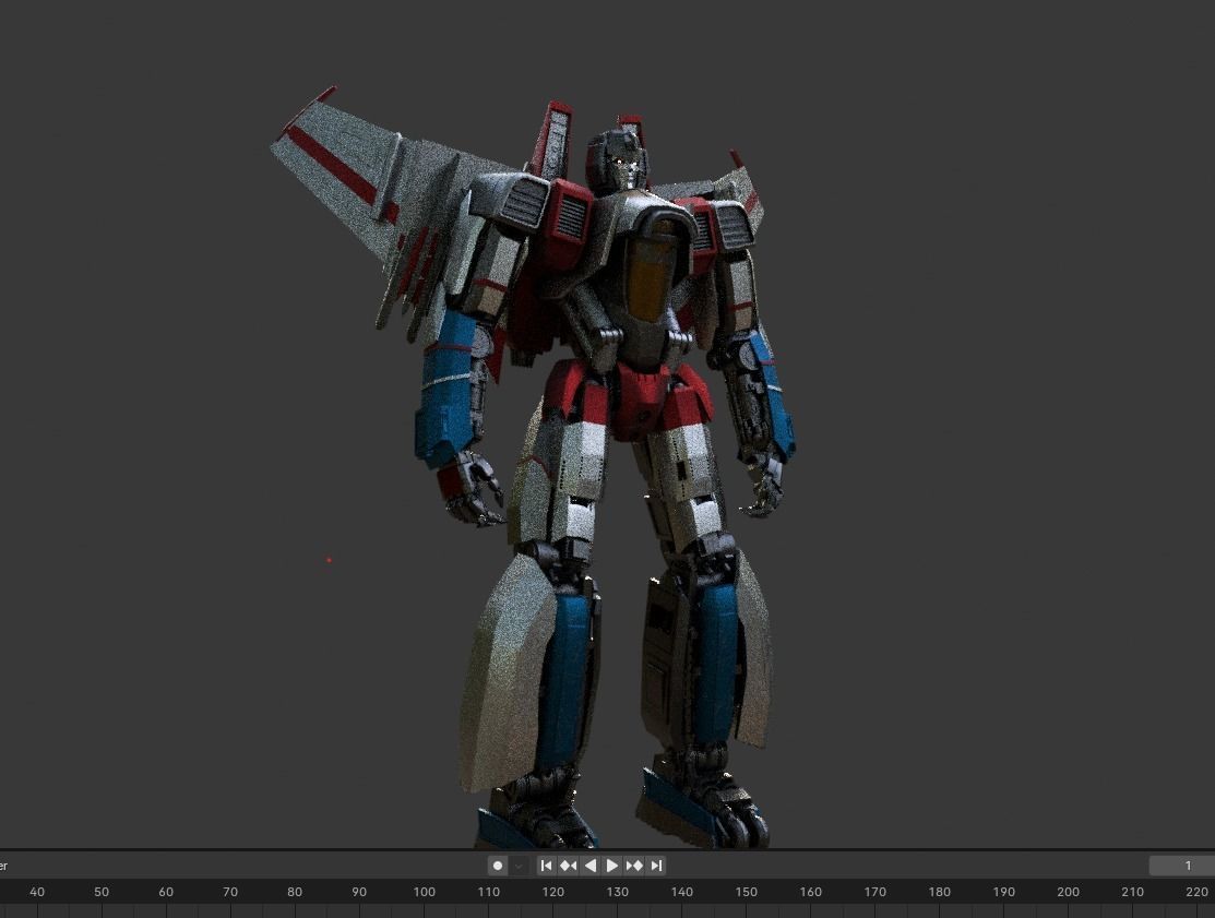 Starscream BBM 3d model 3D model_2