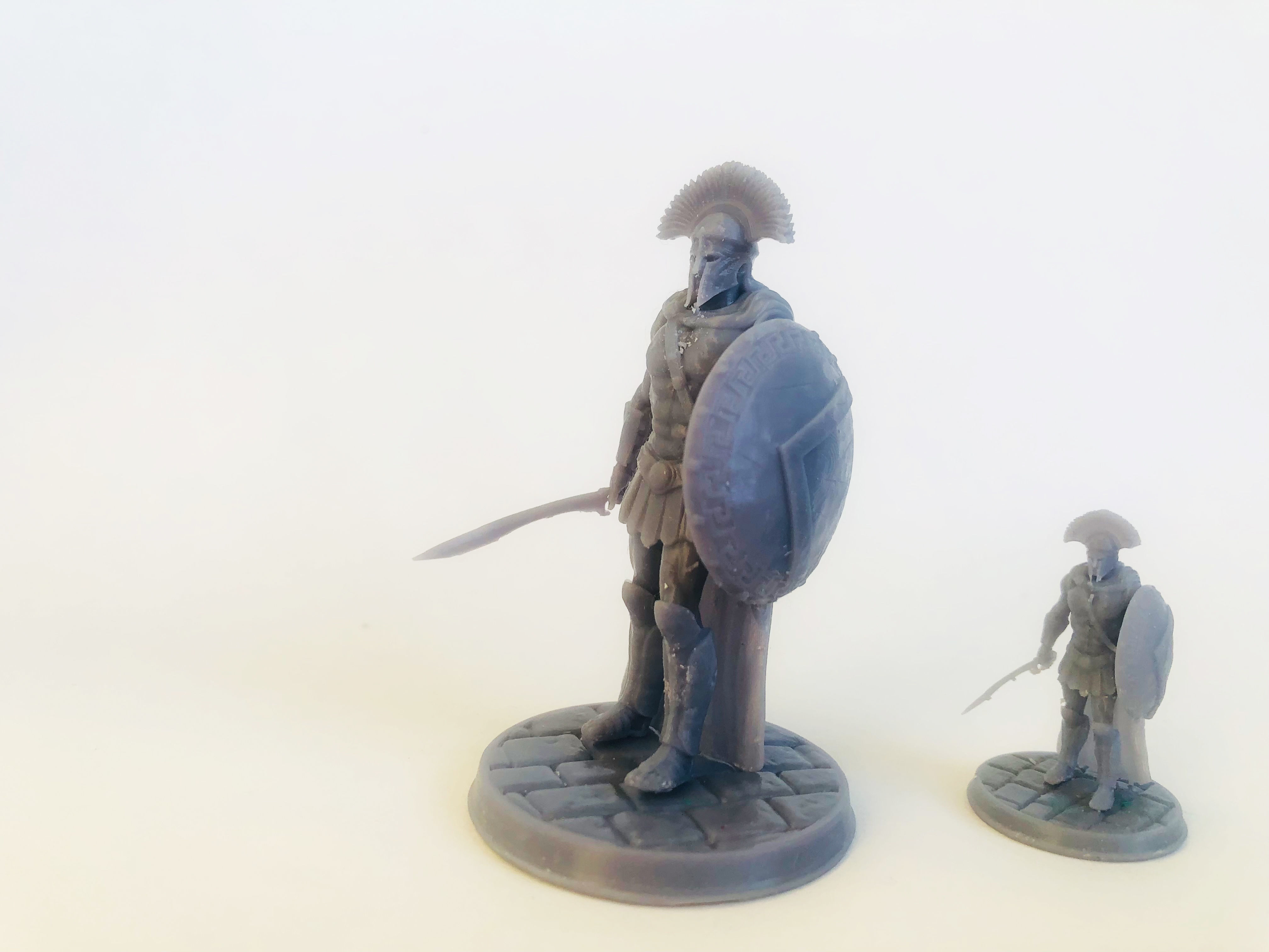 Spartan king 4 general 3D print model_13