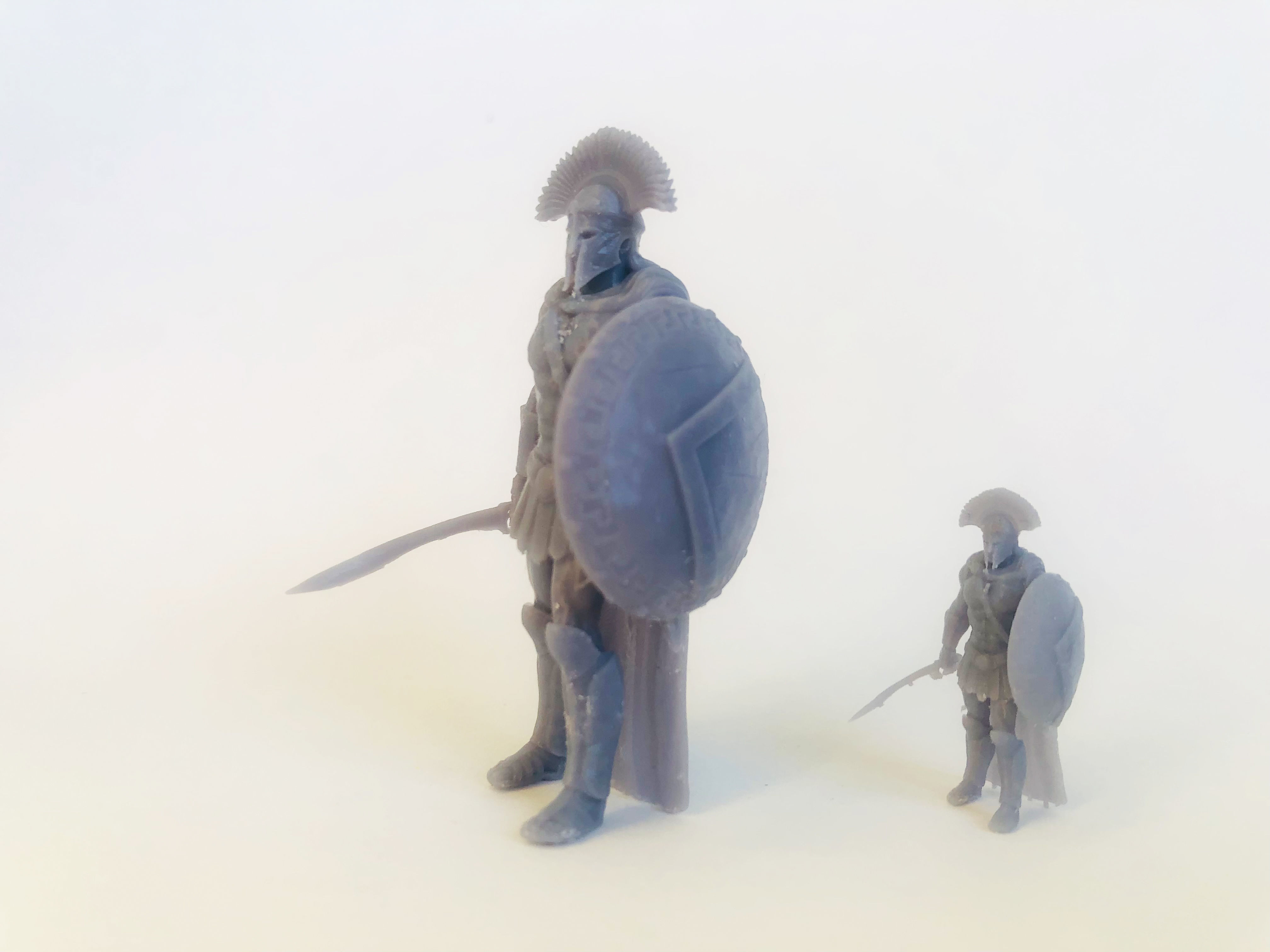 Spartan king 4 general 3D print model_11