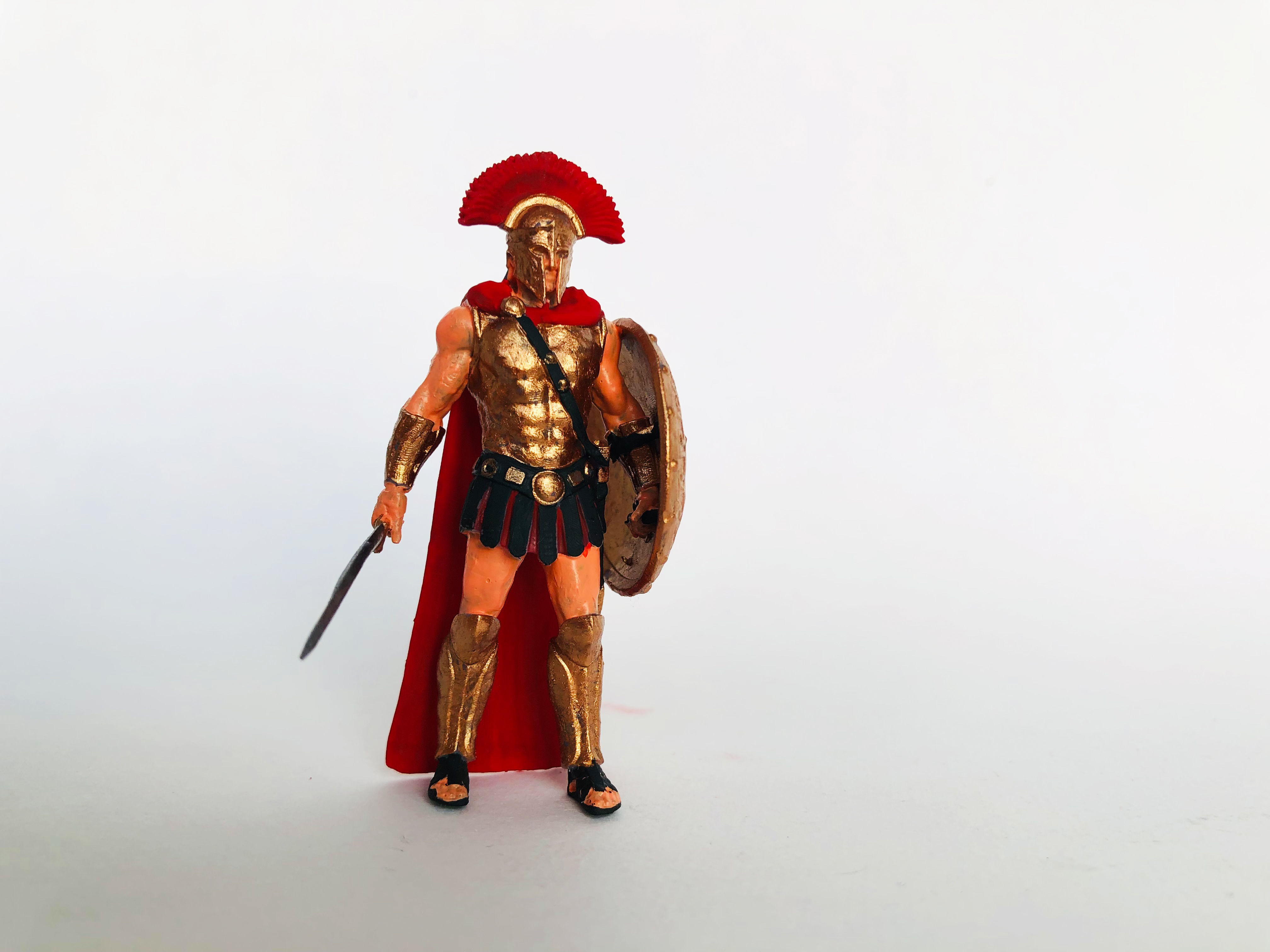 Spartan king 4 general 3D print model_5