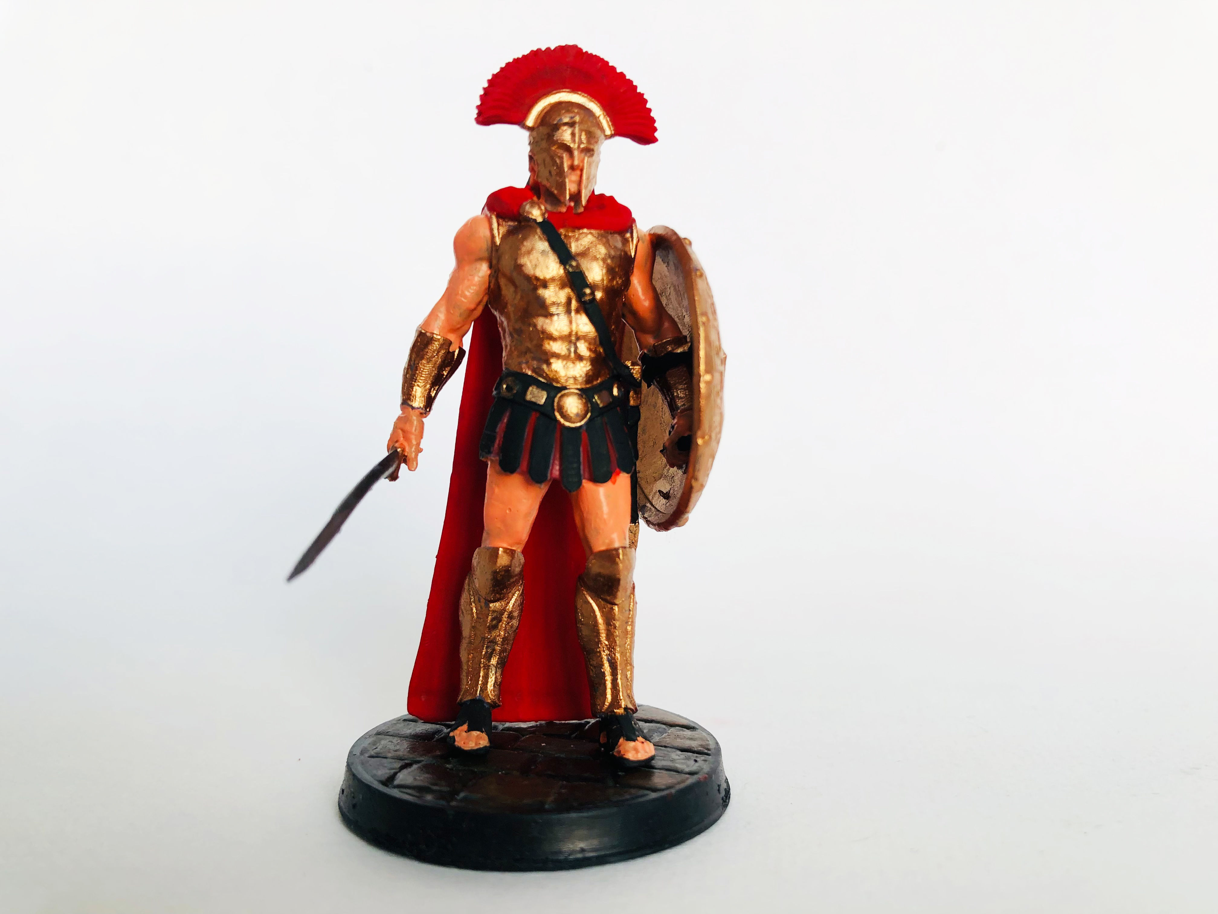 Spartan king 4 general 3D print model_2