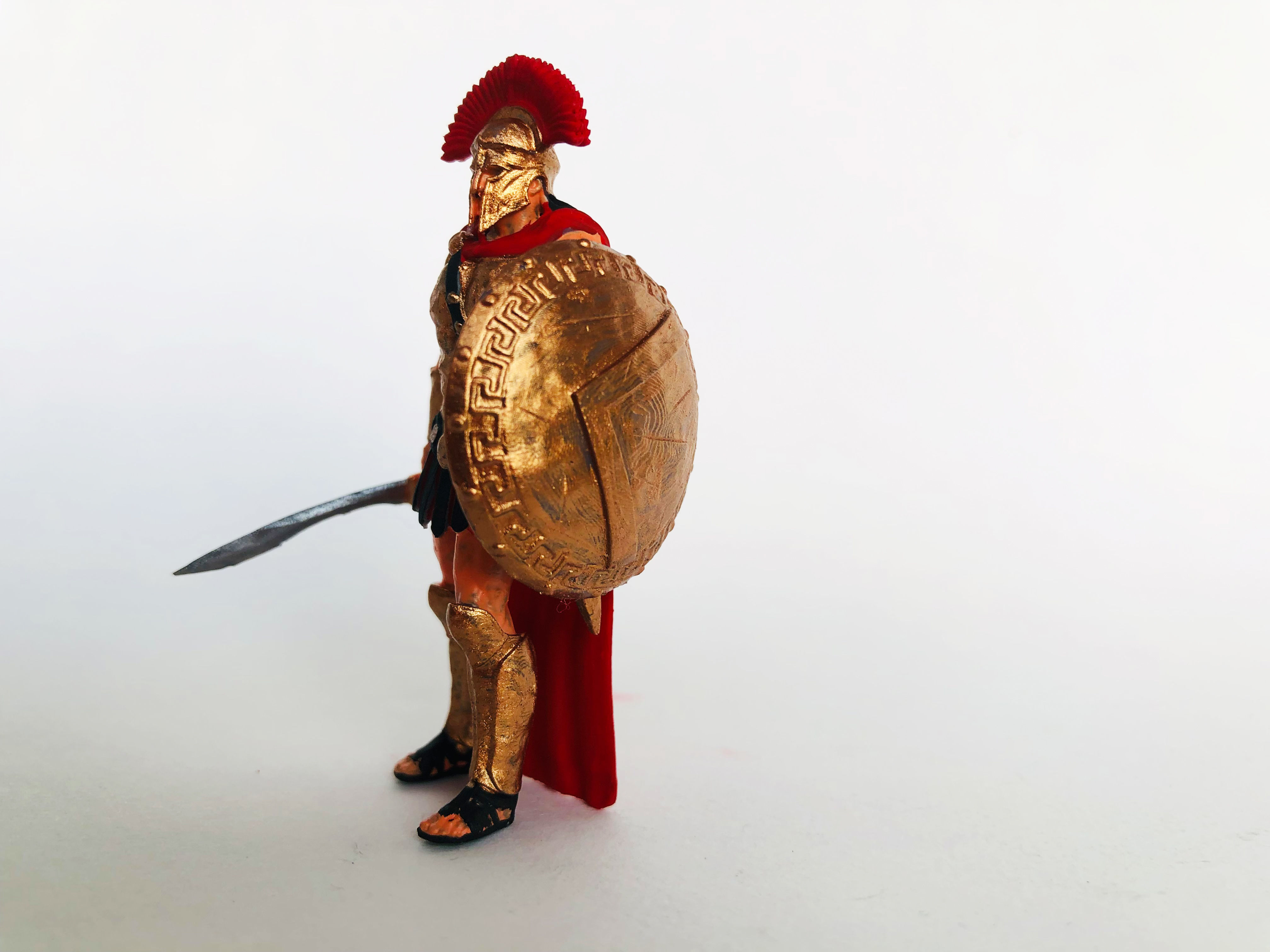 Spartan king 4 general 3D print model_6