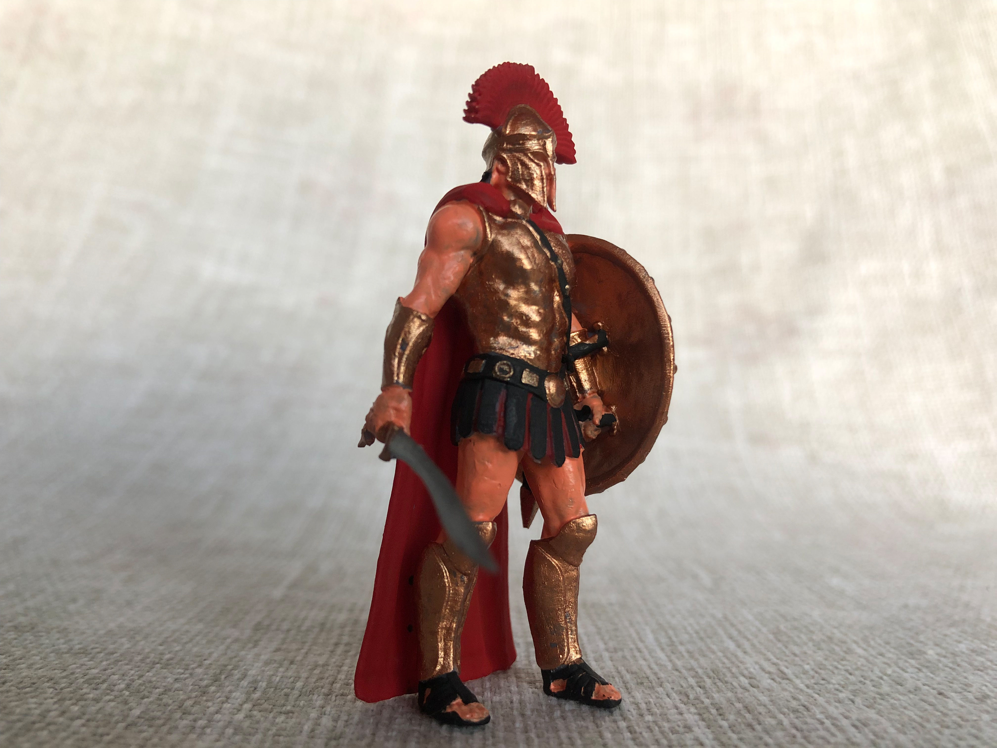 Spartan king 4 general 3D print model_9
