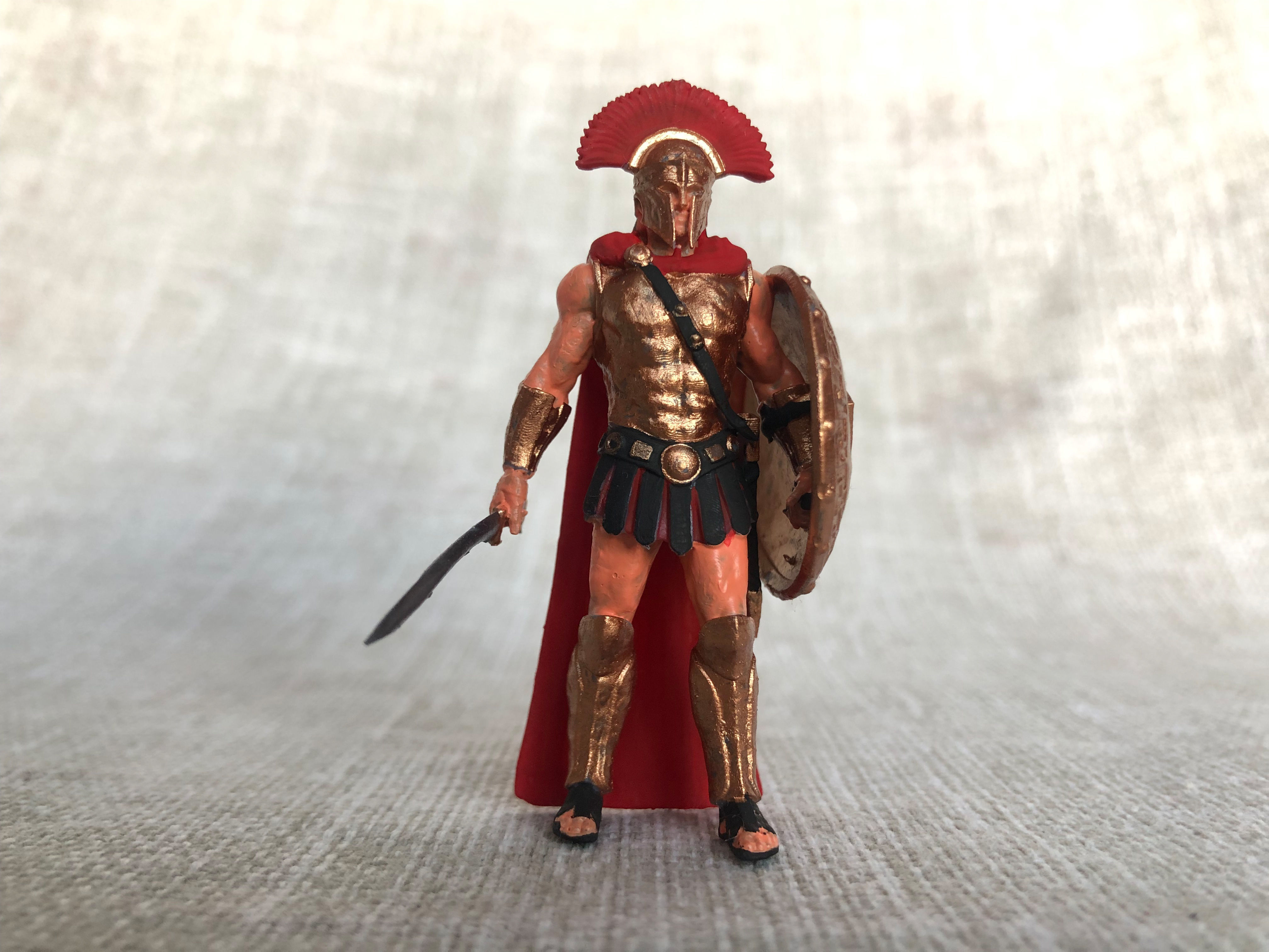 Spartan king 4 general 3D print model_7
