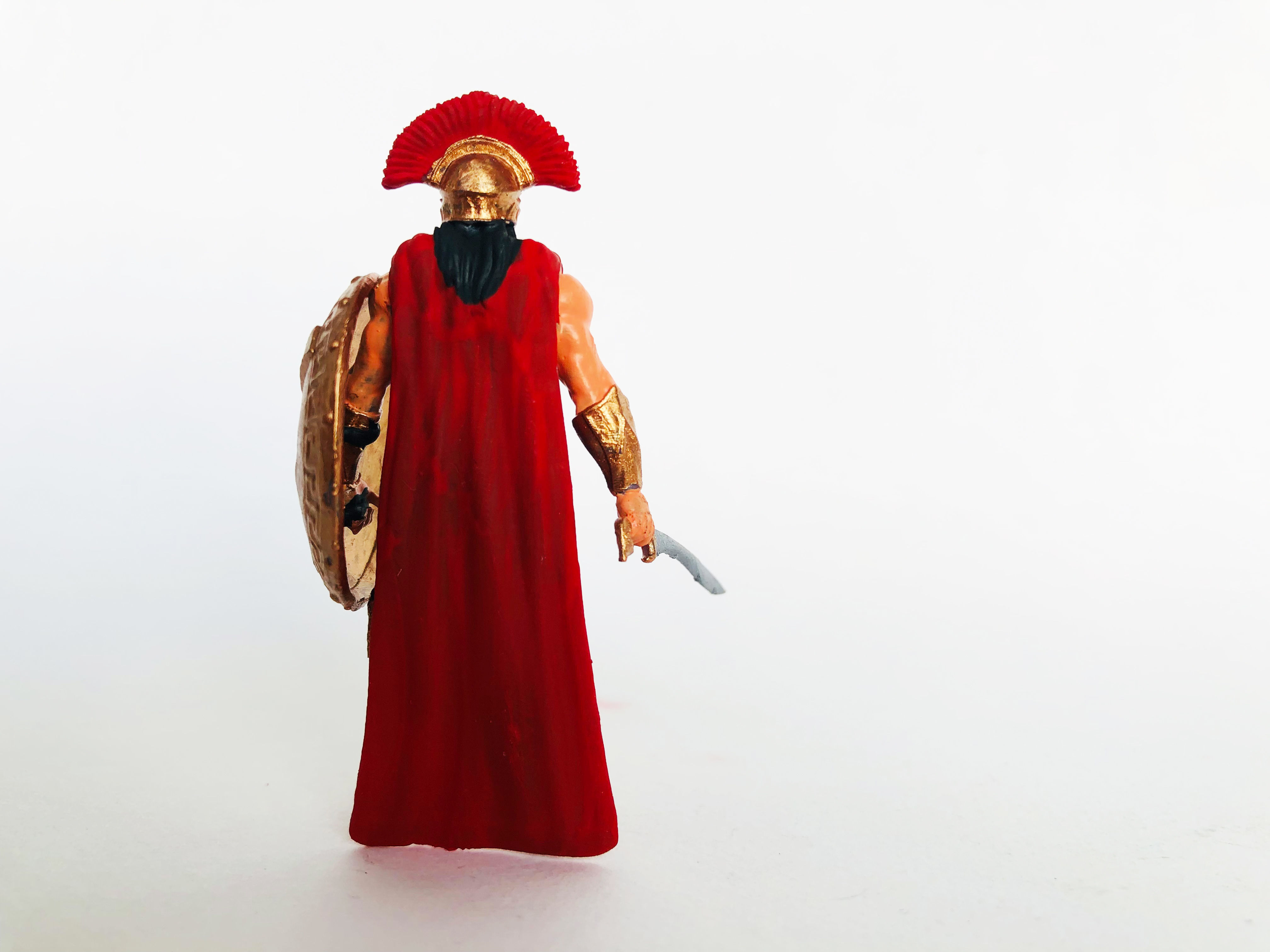Spartan king 4 general 3D print model_3