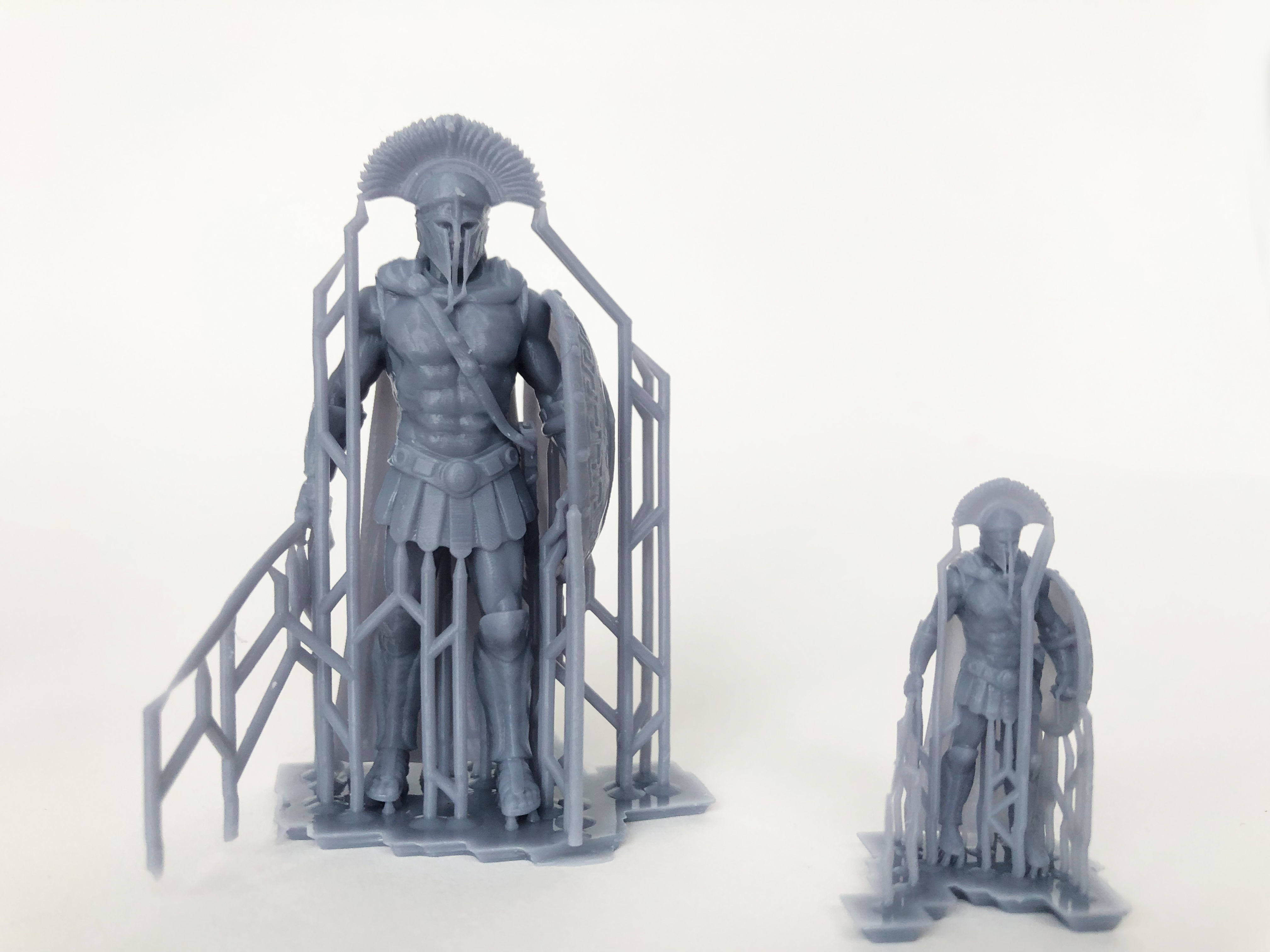 Spartan king 4 general 3D print model_14