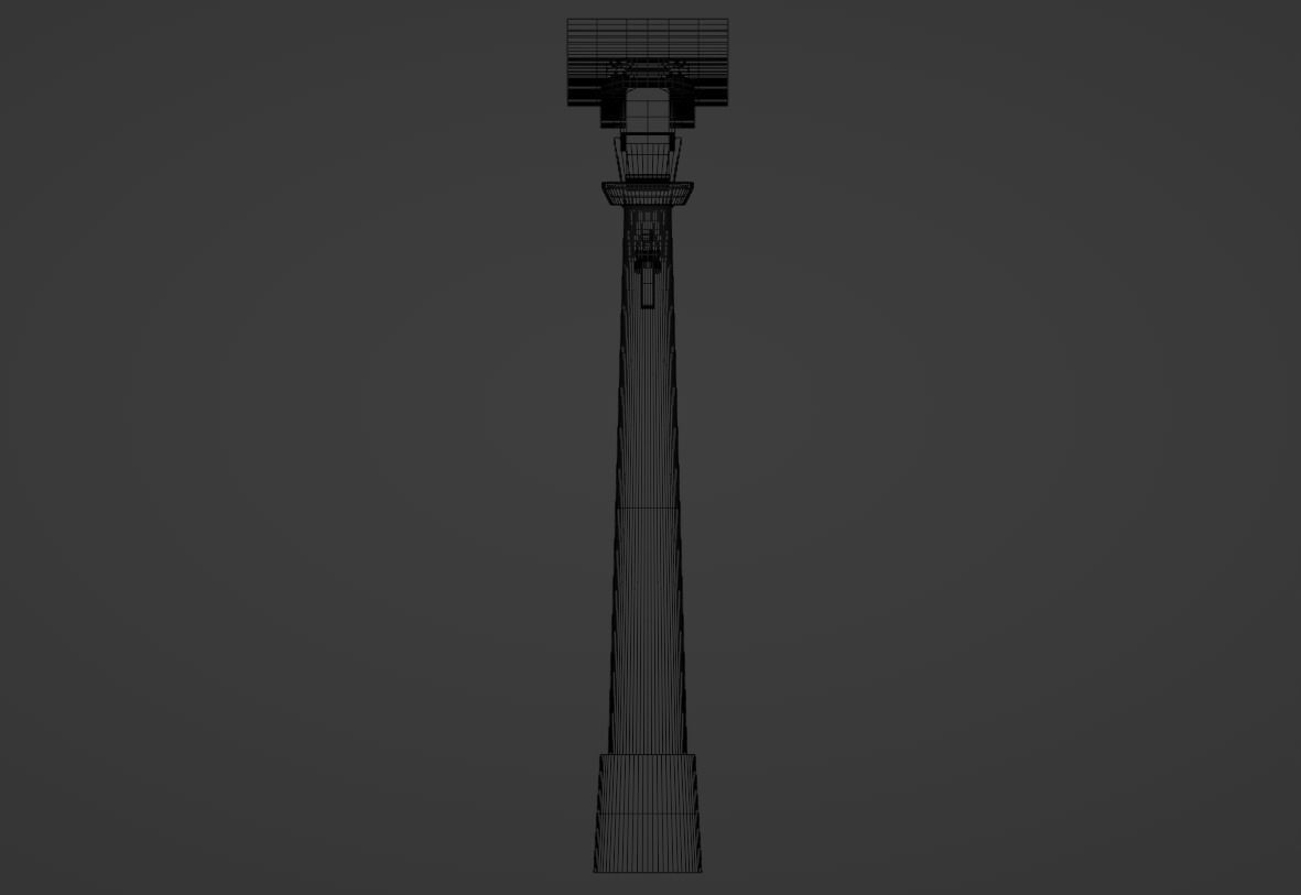 Japanese Torii gate 3D model Low-poly 3D model_11