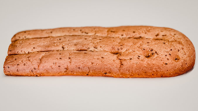 Bread 3D model