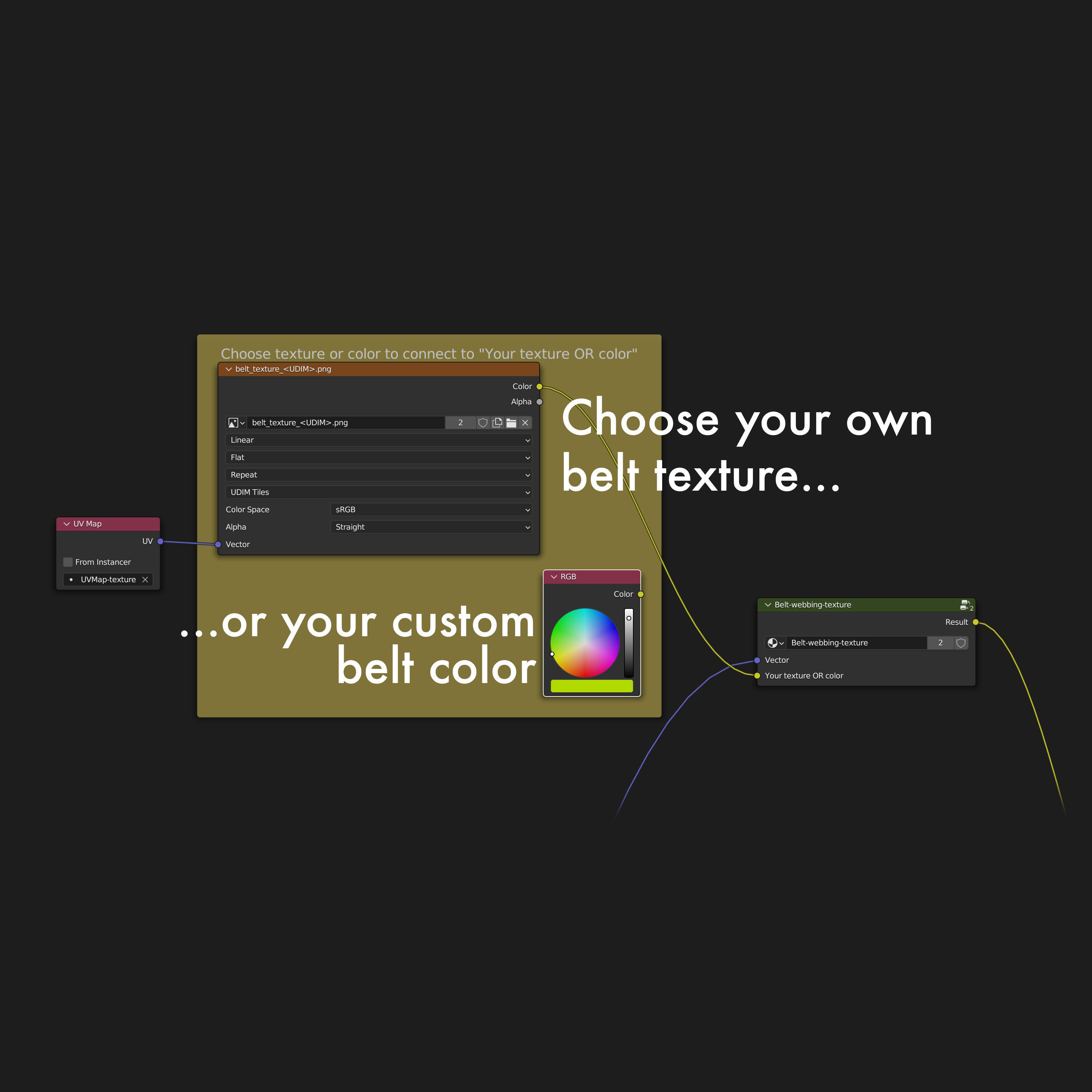 Luggage belt with locker 3D model_2