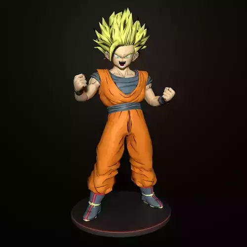 Son Gohan Super Saiyan 2 3D print model