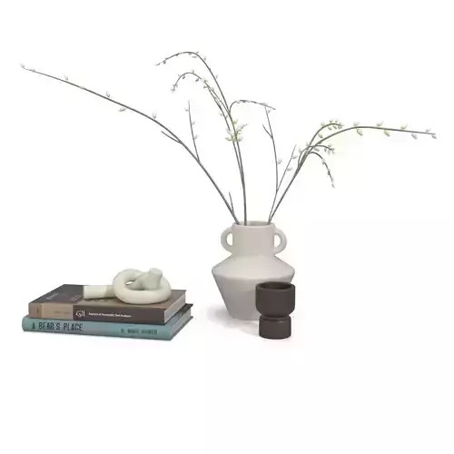 Coffee Table Decor 01 PBR