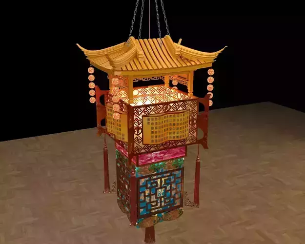 Chinese house palace lantern 