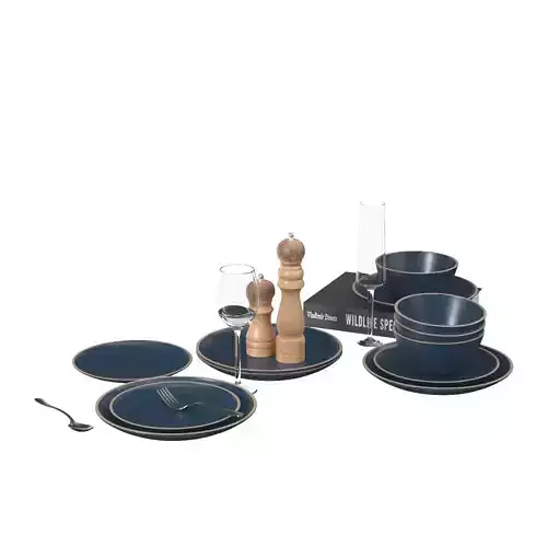 Gufaith Melamine Dinnerware Sets PBR