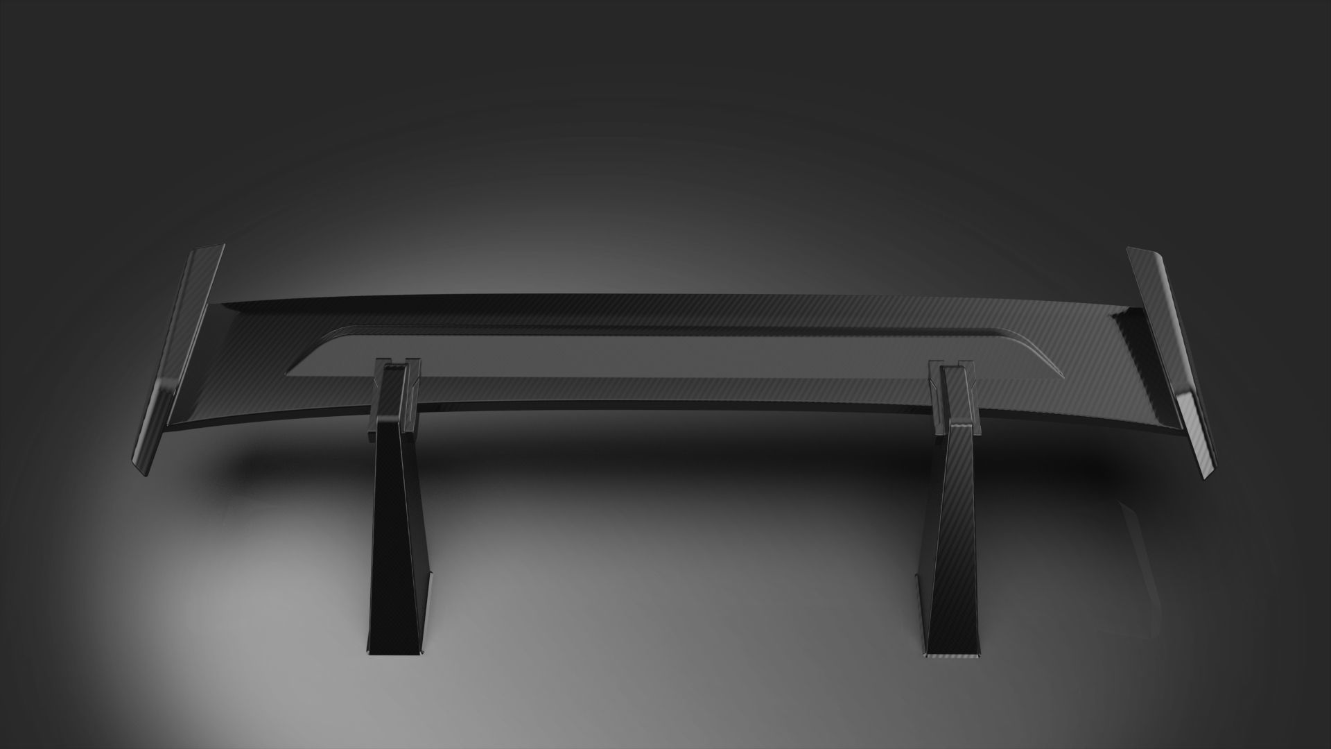 spoiler car tuning combo  3D model_3