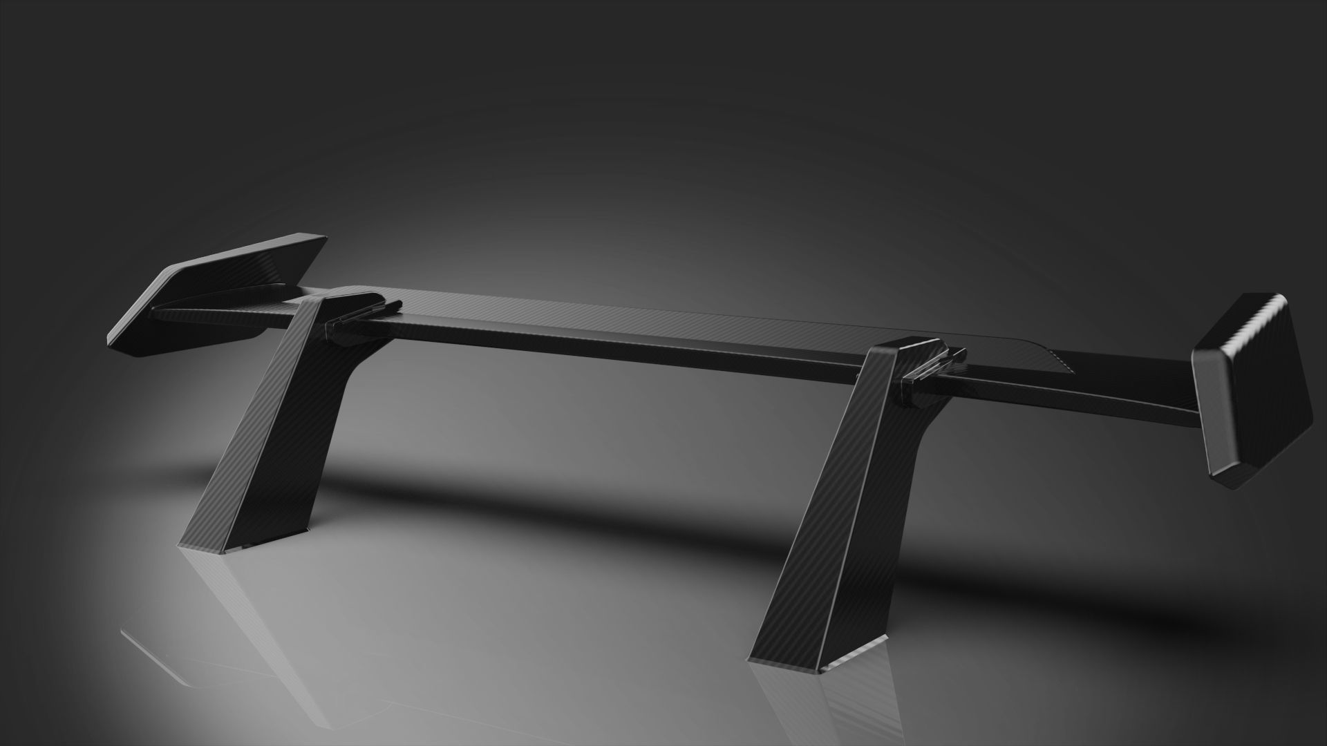 spoiler car tuning combo  3D model_7