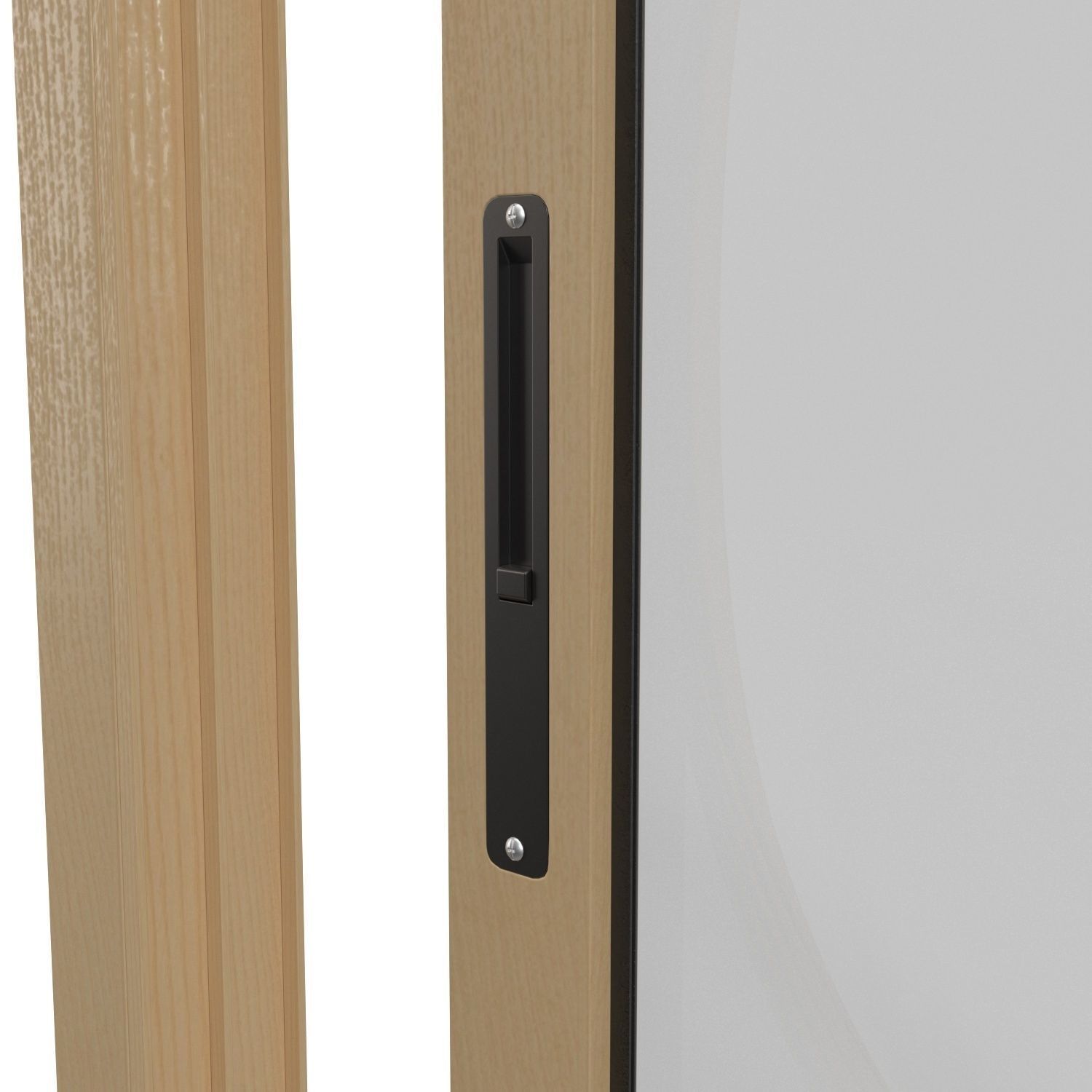 Horizontal Sliding Windows PBR 3D model_3