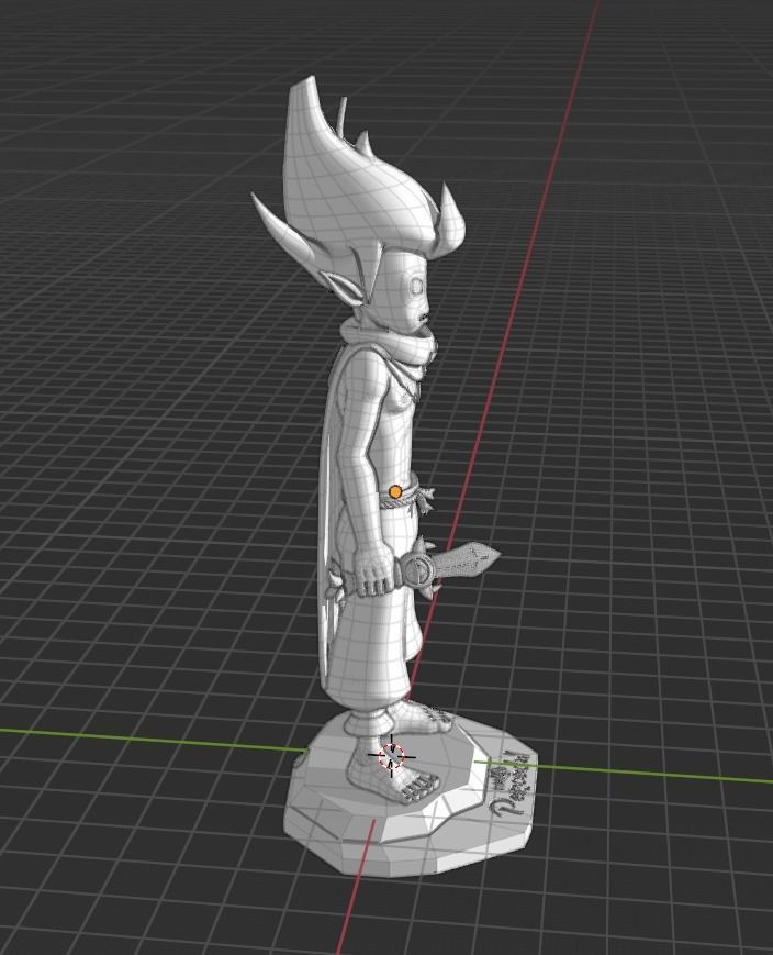 Percedal with Rubilax Dagger 3D print model_7