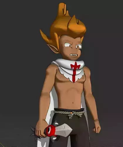 Percedal with Rubilax Dagger