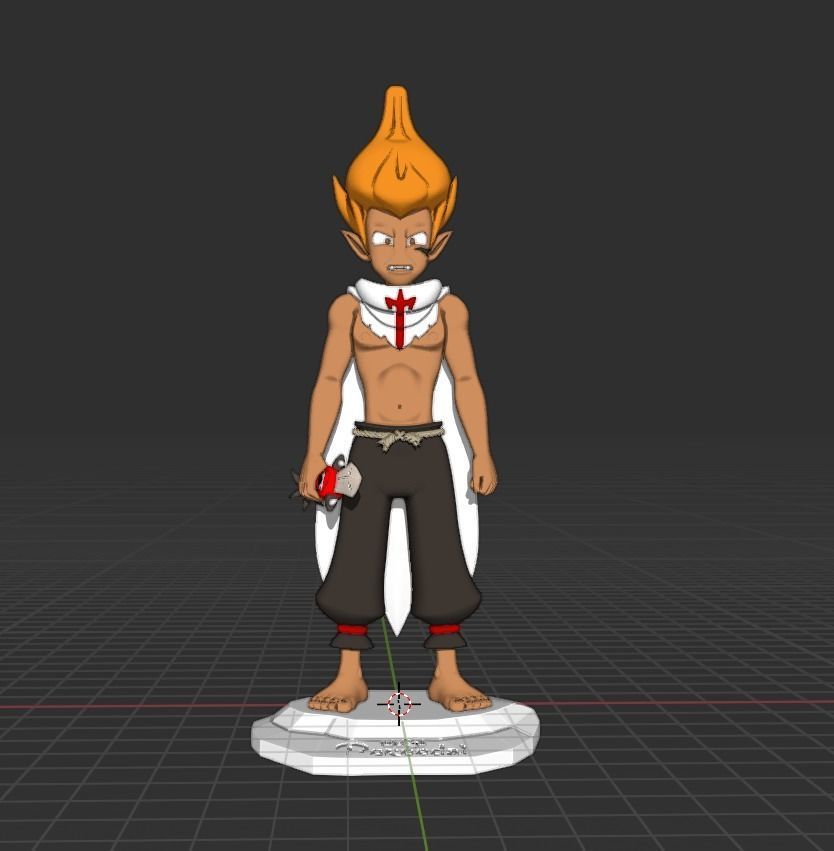 Percedal with Rubilax Dagger 3D print model_2