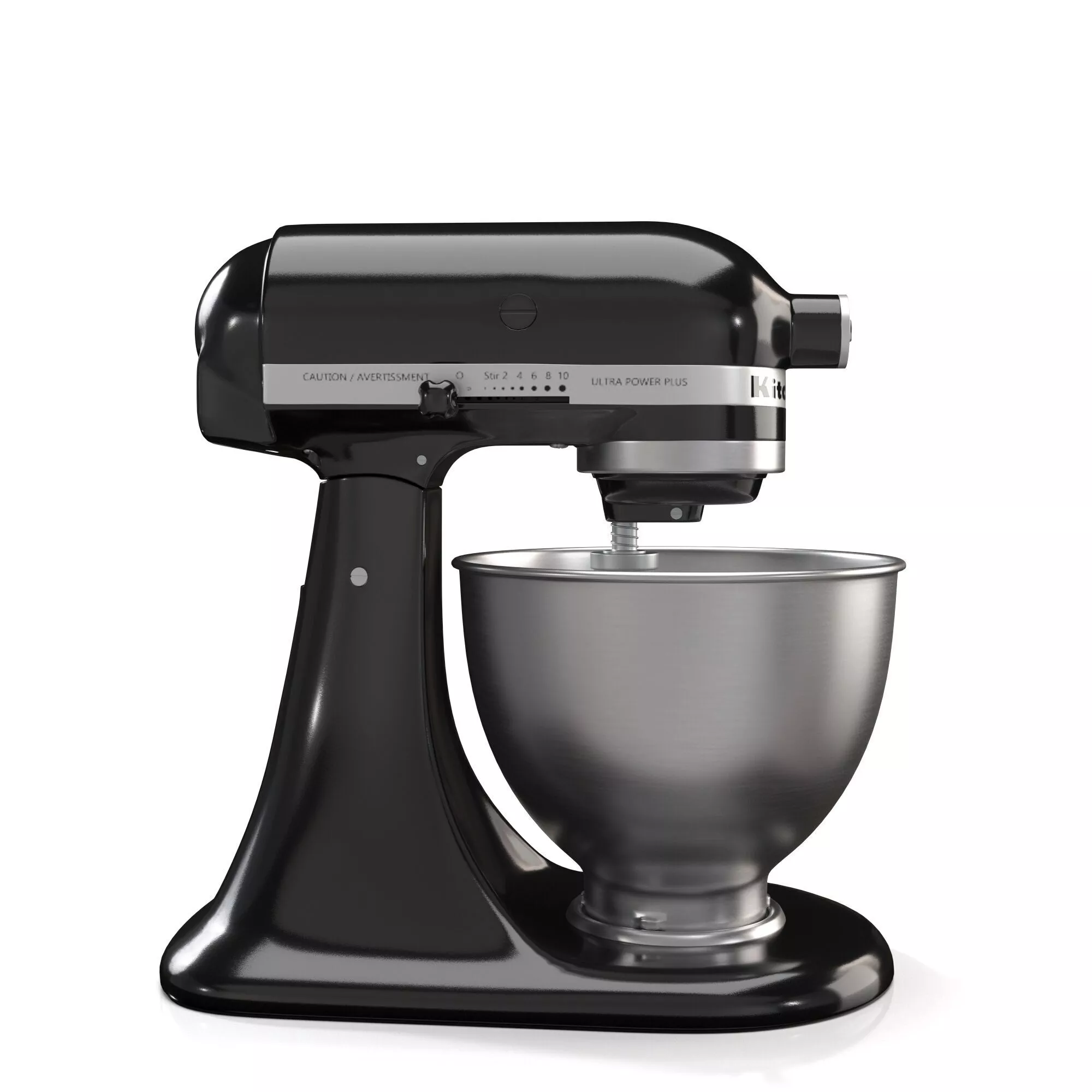 KitchenAid 5K45SSBOB 4 3L Classic Stand Alone Mixer PBR 3D model