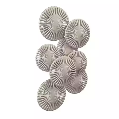 Round Metal Wall Sculpture Artwork