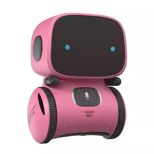 Smart Talking Kids Robot Toy Intelligent Partner And Teacher PBR 3D model
