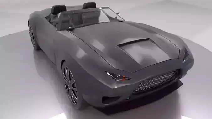 Zethus Roadster Low Poly