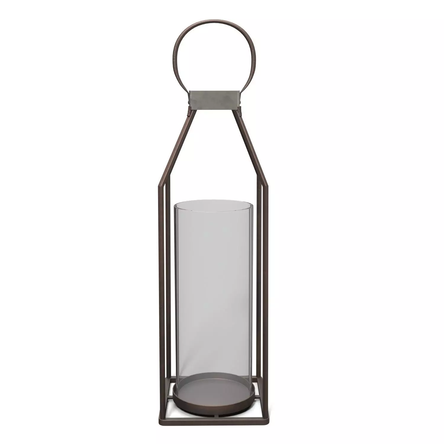 Tabletop Lantern PBR 3D model_0