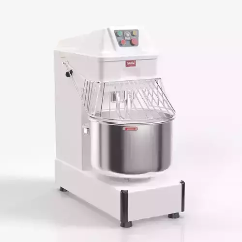 Two Speed Spiral Dough Mixer PBR 3D model