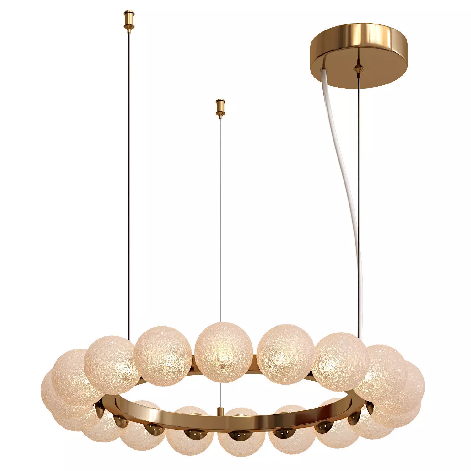 Ambre pendant lamp 3D model_0