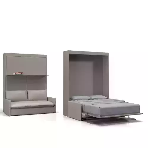 Wall Bed with Sofa By Cinquanta3 PBR