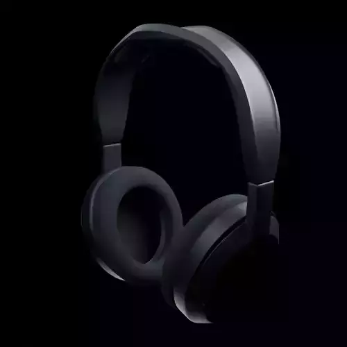 Headphones modeling 3d Blender