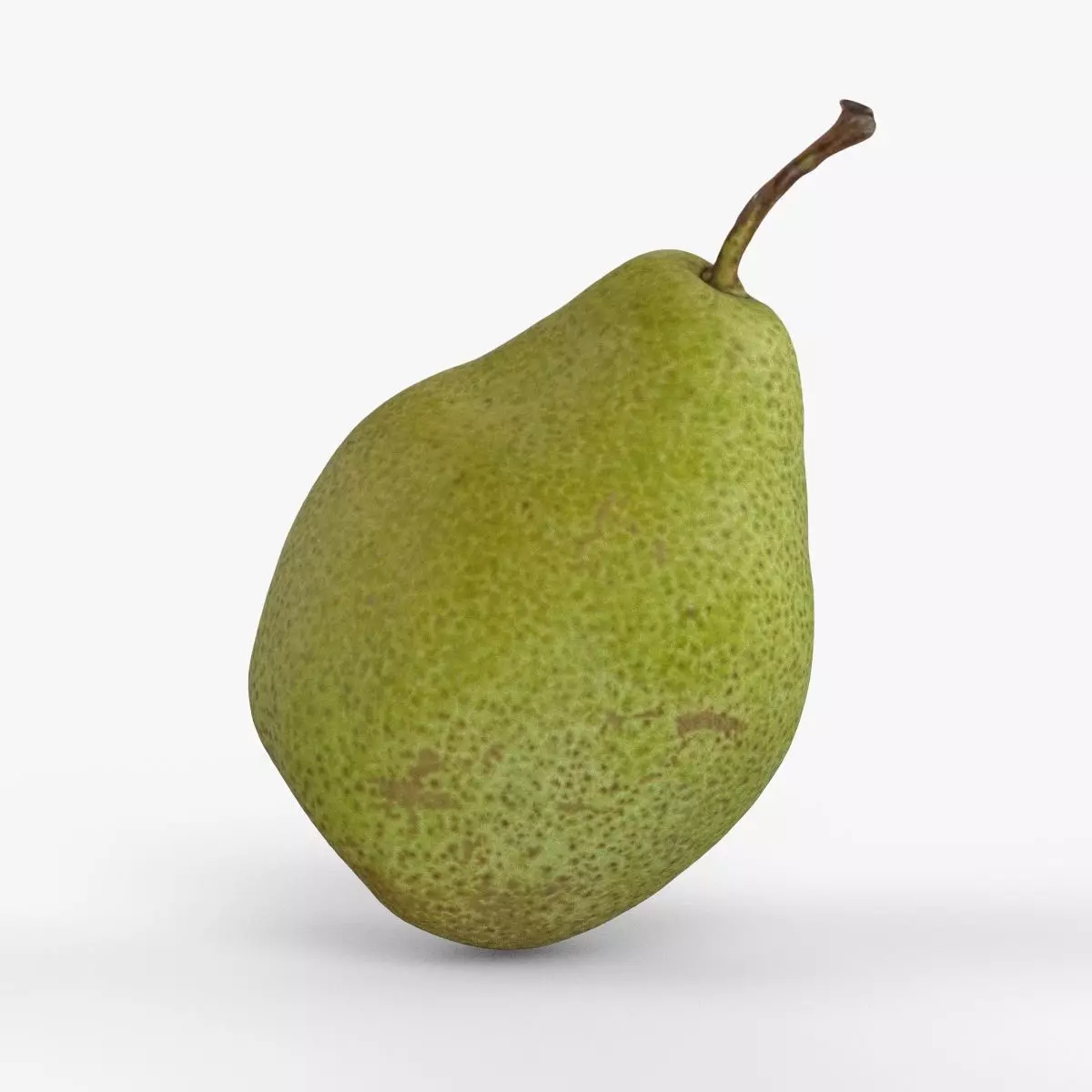 Photorealistic 3D scan of pear Low-poly 3D model_0
