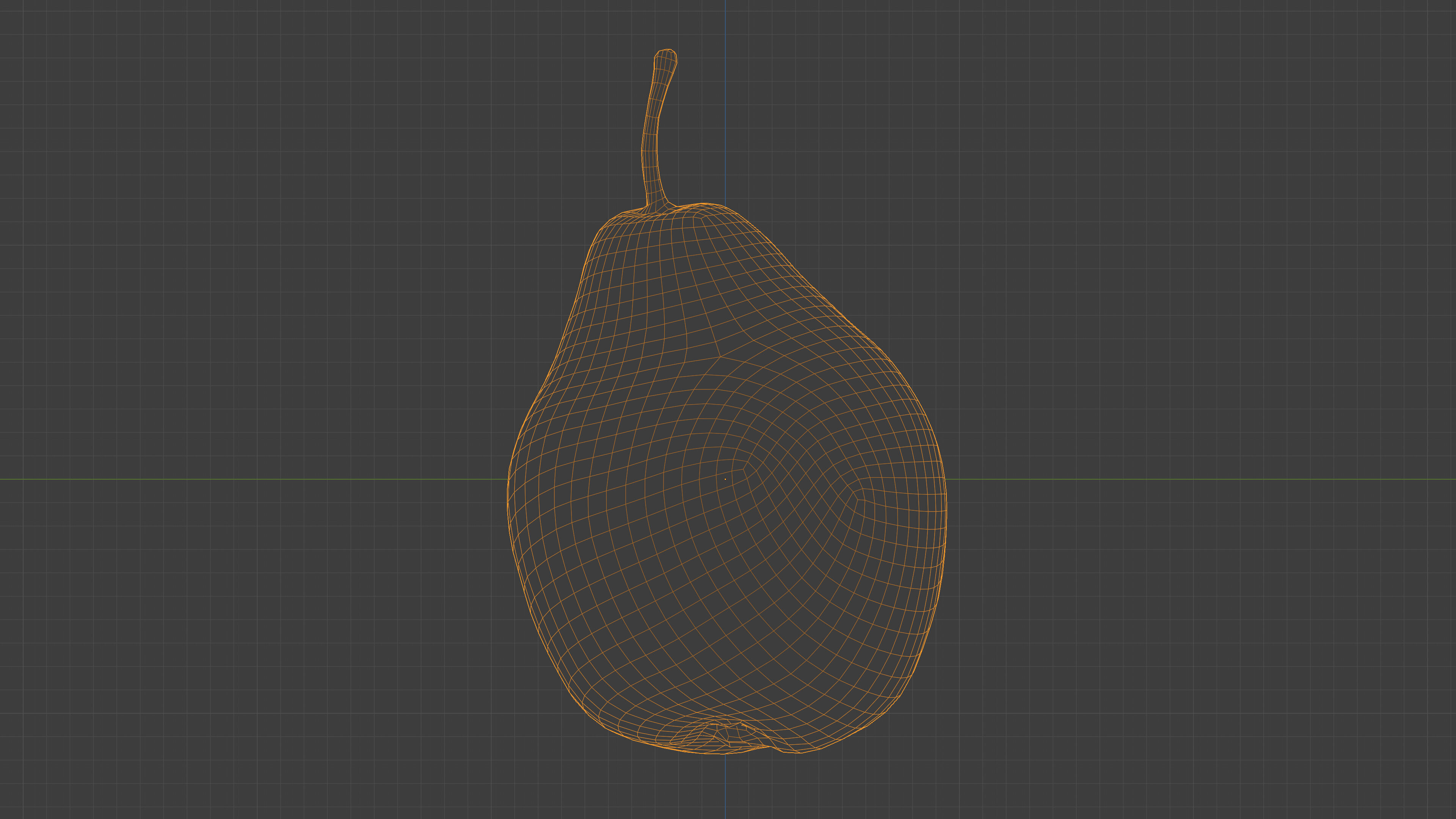 Photorealistic 3D scan of pear Low-poly 3D model_16