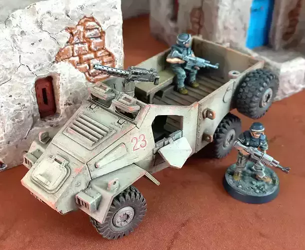 Armored Car - 28mm Sci-Fi