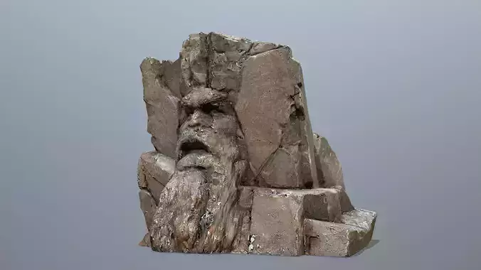 Face of the mountain