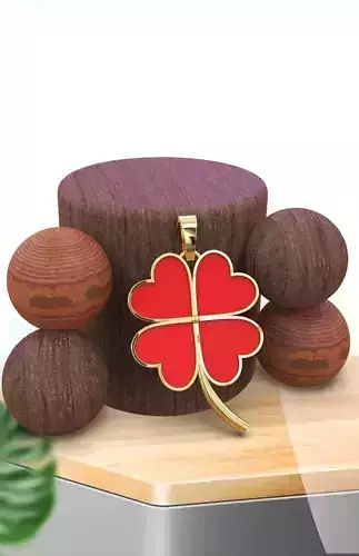 Flower Pendant 3D print model